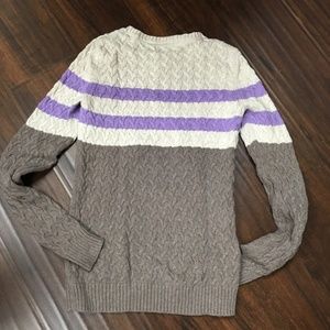 3-tone sweater-Sz XSm